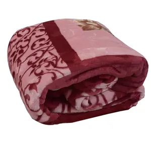 پتو نرمینه بافت مدل نسیم کد 21 سایز 230x210 سانتی متر