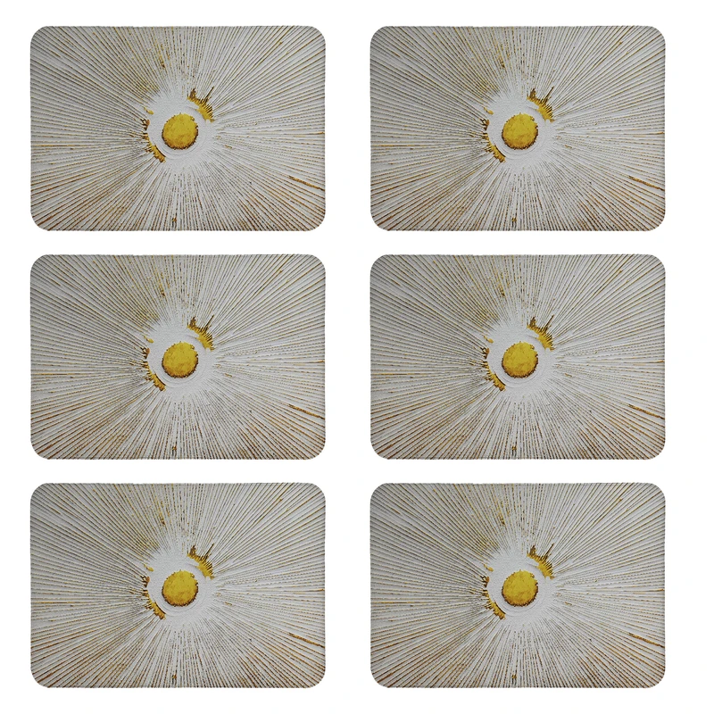 زیربشقابی طرح کلاسیک کد 8916 بسته 6 عددی 