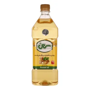 روغن بادام زمینی پالایش شده سمن - 1 لیتر