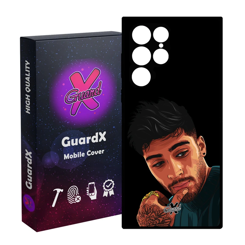 کاور گارد ایکس طرح Zayn مدل Glass10368 مناسب برای گوشی موبایل سامسونگ Galaxy S23 Ultra