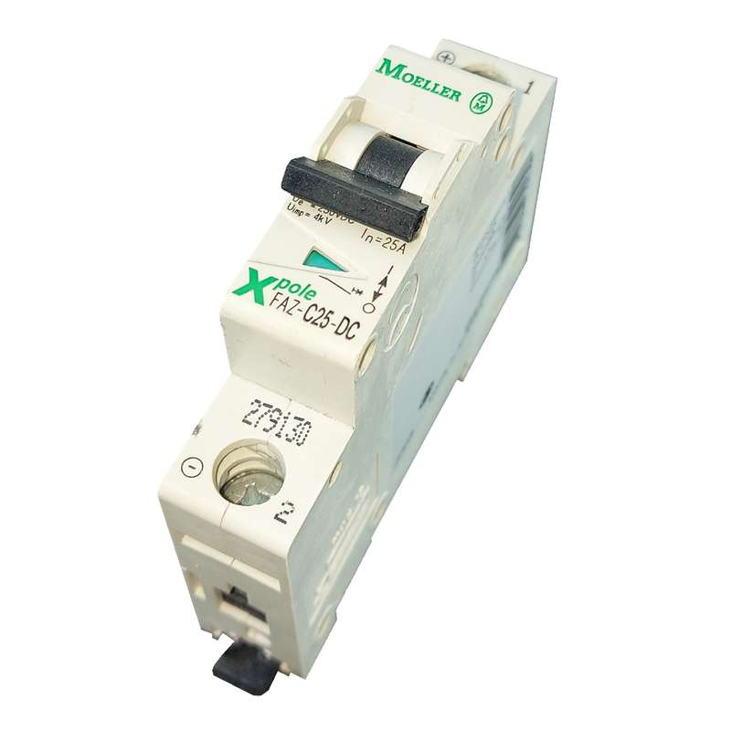 فیوز مینیاتوری تک فاز 25 آمپر مولر مدل Xpole FAZ-C25/DC