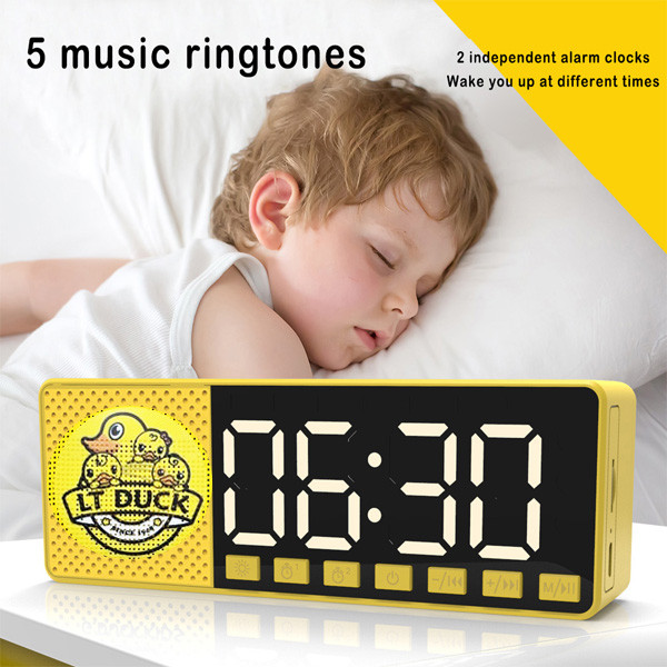 ساعت رومیزی دیجیتال مدل اسپیکردار