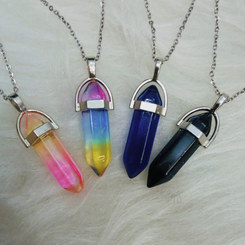 گردنبند دخترانه مدل منشور گردنبند دخترانه مدل منشور