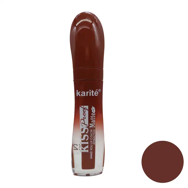 رژ لب مایع کاریته مدل Kiss Proof شماره 12