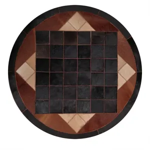 کلاژ فرش پوست و چرم کمالی مدل AD-0482