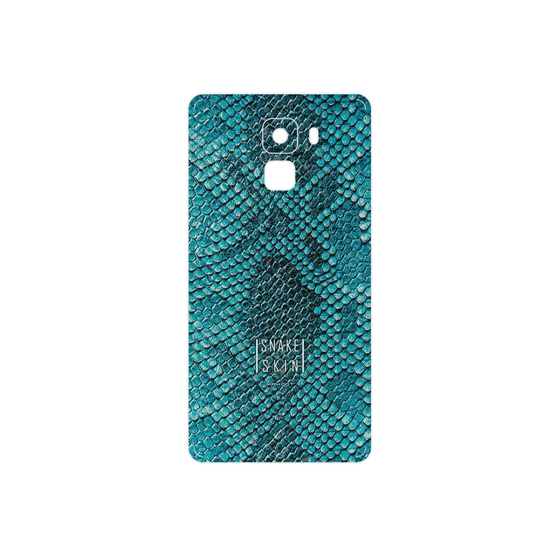 برچسب پوششی ماهوت مدل Blue Snake Skin مناسب برای گوشی موبایل آنر 7