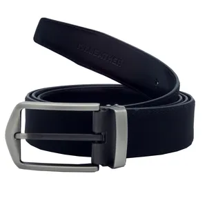 کمربند مردانه کی تی مدل چرم صنعتی قلابدار کد 340IN390