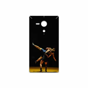 MAHOOT Wrestling Cover Sticker for Sony Xperia SP