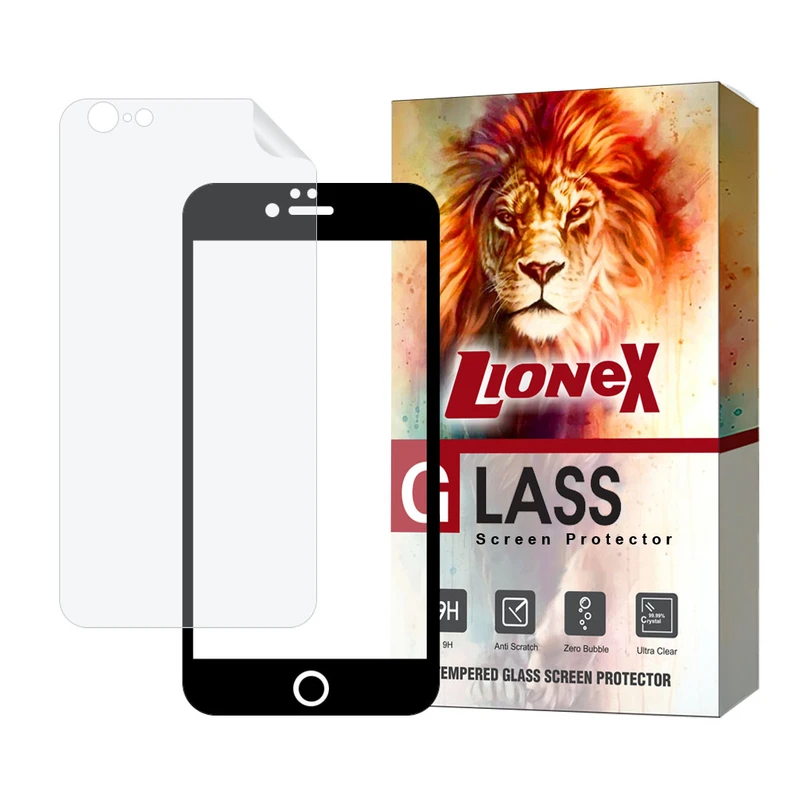محافظ صفحه نمایش لایونکس مدل MCERAMNANOL مناسب برای گوشی موبایل اپل iPhone 6s Plus / iPhone 6 Plus