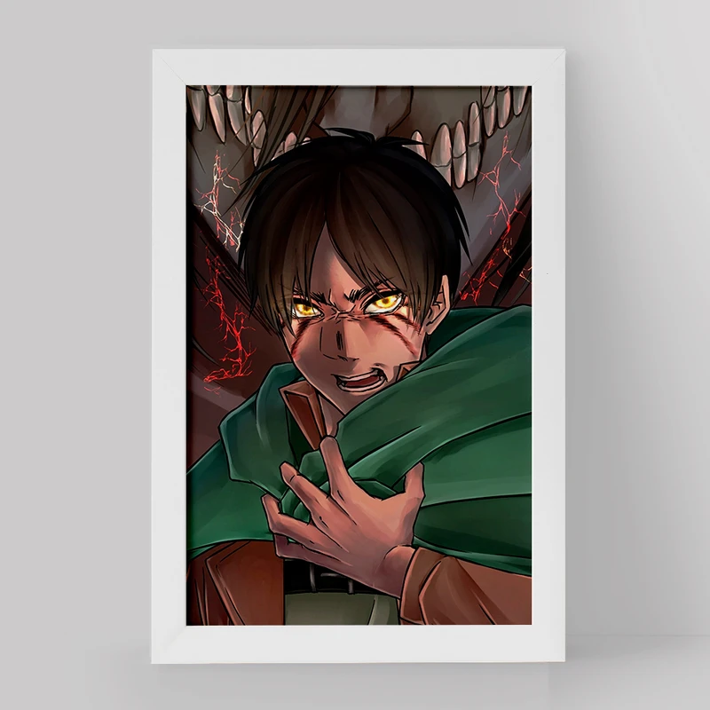 تابلو خندالو مدل ارن یگر انیمه اتک آن تایتان Attack on Titan کد 18551