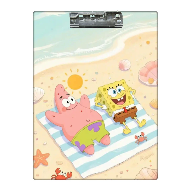 تخته شاسی طرح پاتریک و باب اسفنجی کد 5619818 سایز A4