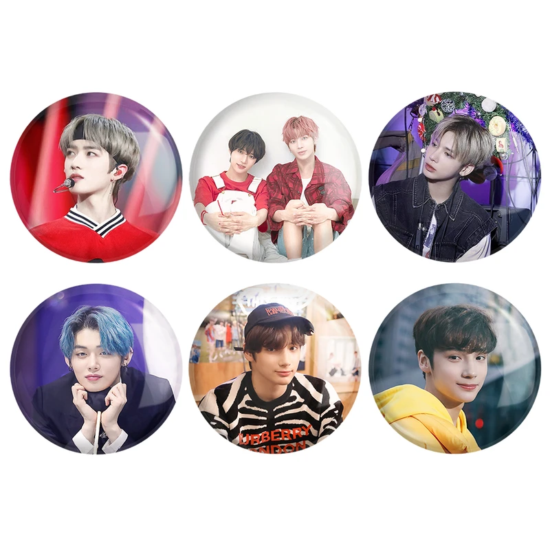 مگنت خندالو طرح گروه تی اکس تی کد 487B مجموعه 6 عددی