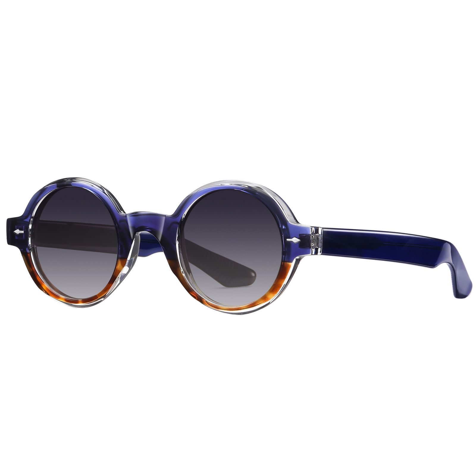 عینک آفتابی گرد پلاریزه آلبرت وگ مدل S31108C4 Acetate Avantgarde Visionary -  - 1