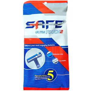 خود تراش سیف مدل Rubber Grip بسته 5 عددی