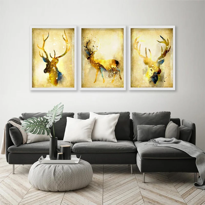 تابلو صبا طرح مدل دکوراتیو کد 249sw مجموعه 3 عددی