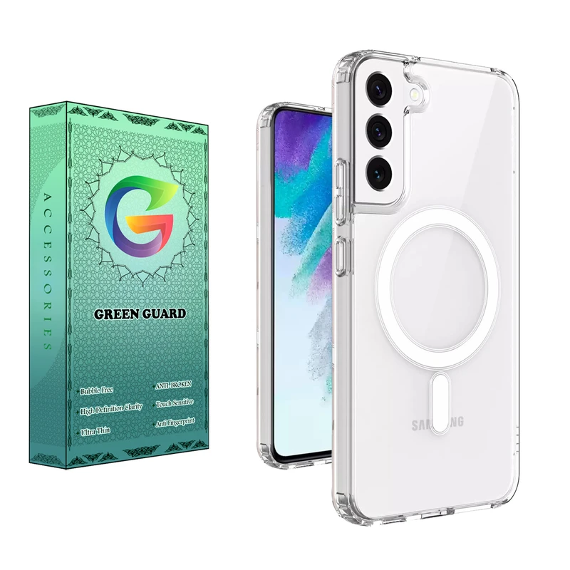 کاور گرین گارد مدل CR_Magsafe کد Clear 47 مناسب برای گوشی موبایل سامسونگ Galaxy S21 FE