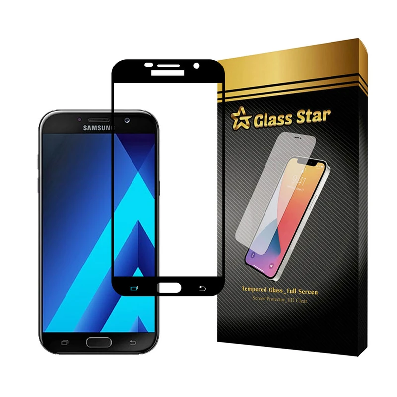 محافظ صفحه نمایش گلس استار مدل FULSLGS مناسب برای گوشی موبایل سامسونگ Galaxy A7 2017 / Galaxy A720