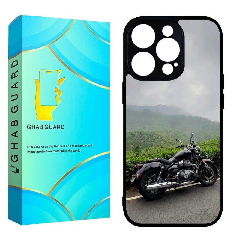 کاور قاب گارد طرح موتور مدل GCHP14P مناسب برای گوشی موبایل اپل iPhone 14 Pro