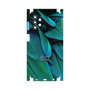 MAHOOT Green Feather-FullSkin Cover Sticker for Samsung Galaxy A32 5G