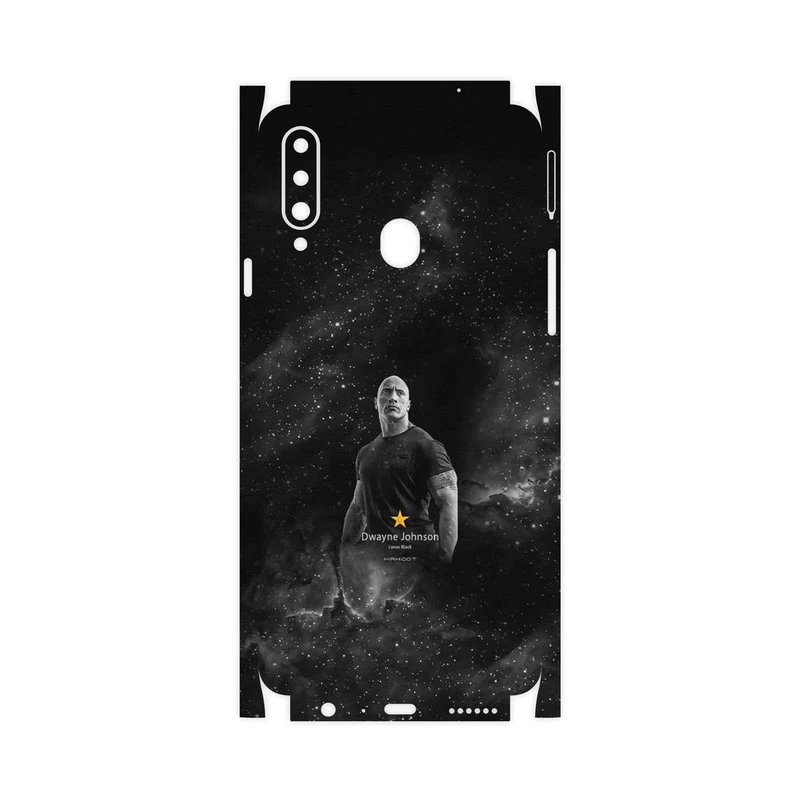 برچسب پوششی ماهوت مدل Dwayne Johnson-FullSkin مناسب برای گوشی موبایل سامسونگ Galaxy A20s