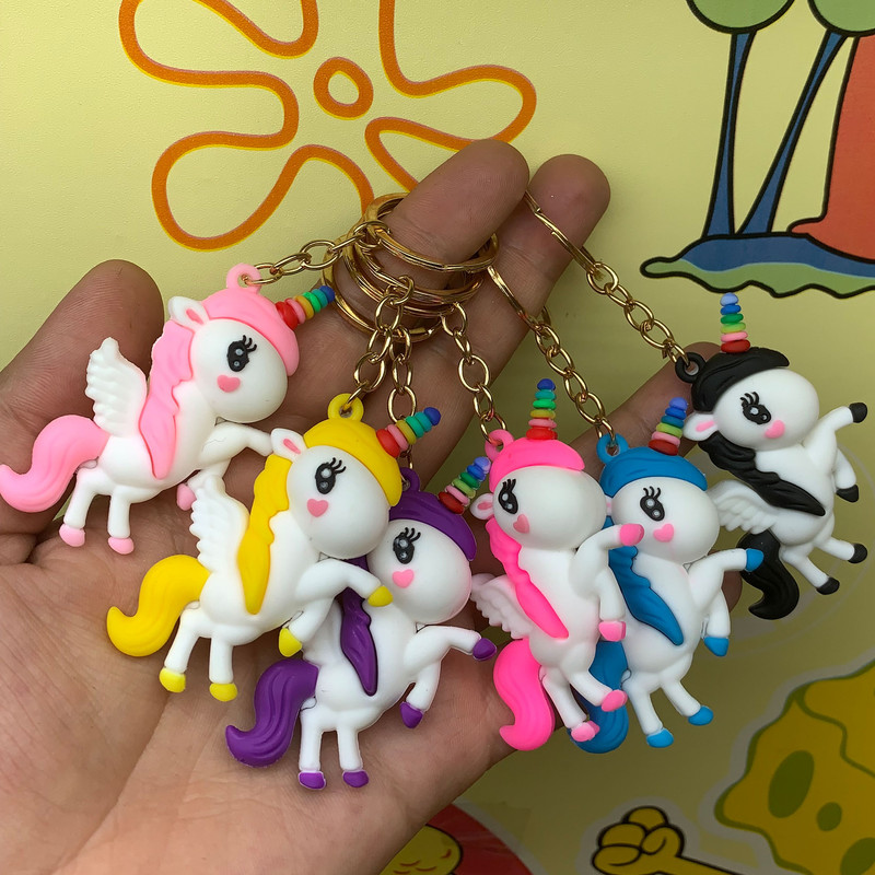 جاکلیدی مدل سیلیکونی طرح یونیکورن تک شاخ جاکلیدی مدل سیلیکونی طرح یونیکورن تک شاخ