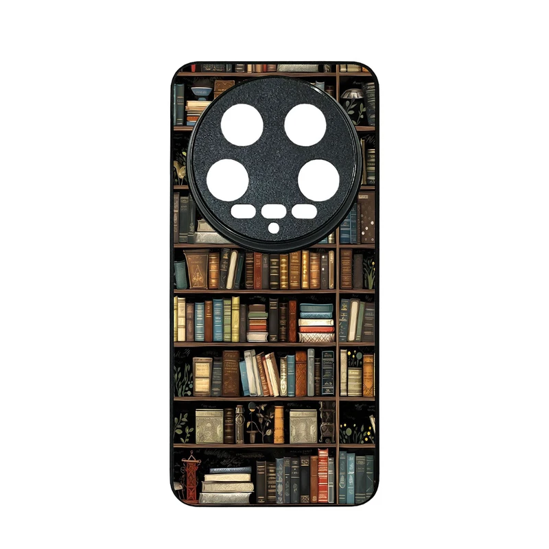 کاور گالری وبفر طرح کتابخانه مناسب برای گوشی موبایل شیائومی 14 ultra