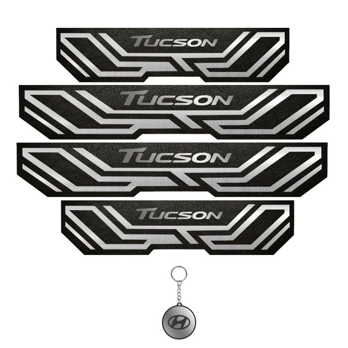 برچسب پارکابی خودرو مهدیار کد PKA 2064 مناسب برای هیوندا توسان مجموعه 4 عددی به همراه جاکلیدی