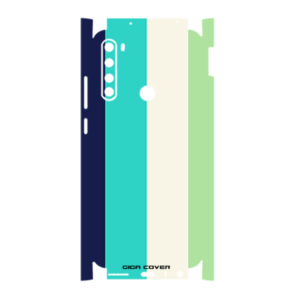 برچسب پوششی گیگا کاور کد fullskin rainbow 1 مناسب برای گوشی موبایل شیائومی Redmi Note 8