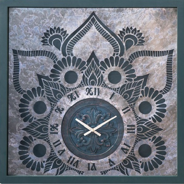 ساعت دیواری طرح مربع مدل D60-HH