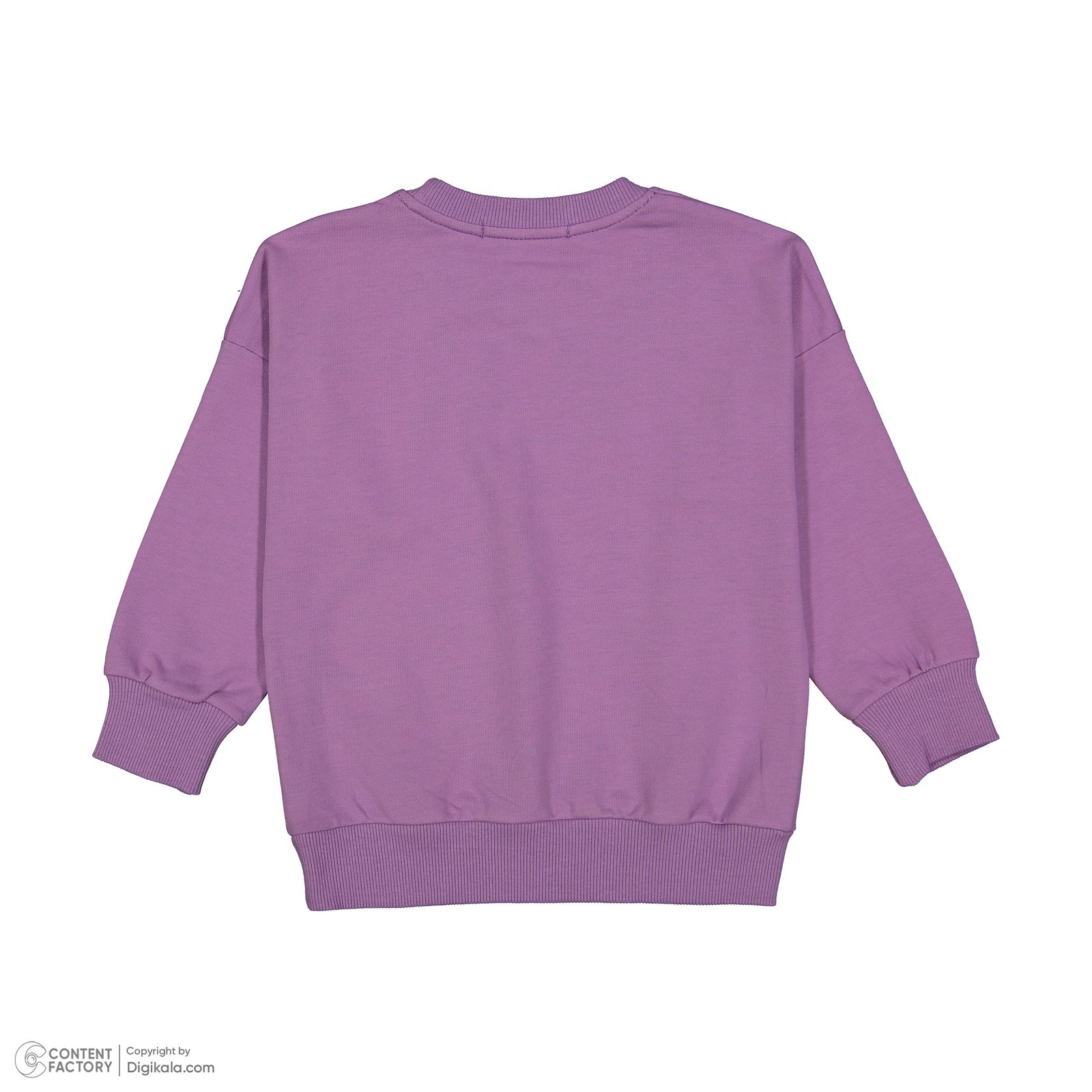 سویشرت دخترانه مادر مدل هانا رنگ بنفش -  - 5
