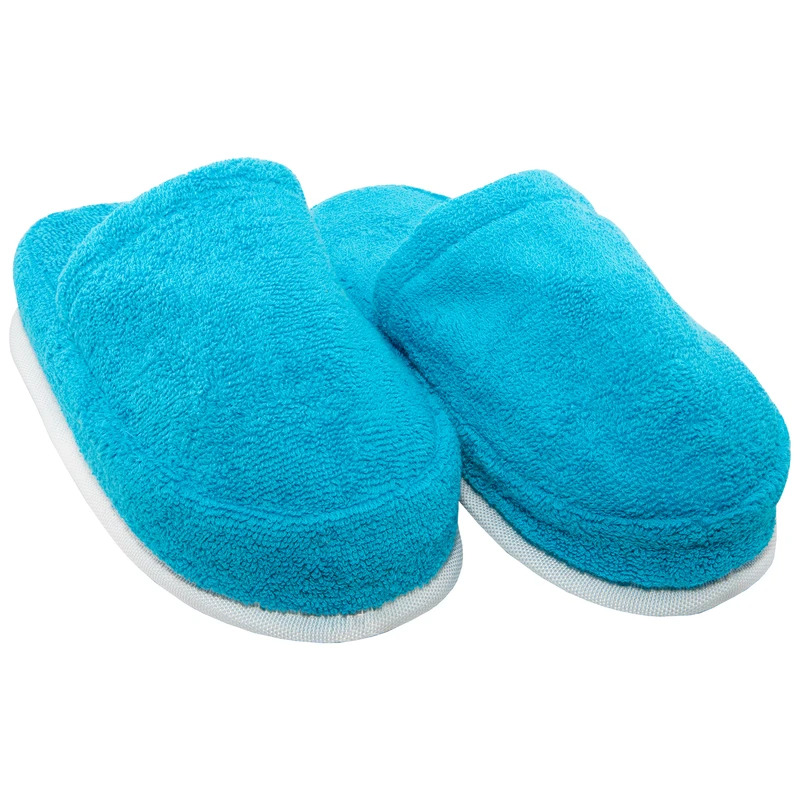 دمپایی حوله‌ای مدل لژدار کد 1007