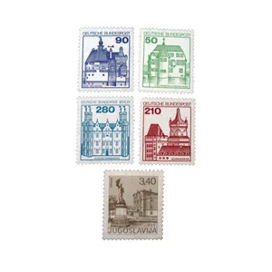 تمبر یادگاری مدل تاریخی کد DS2745 مجموعه 5 عددی