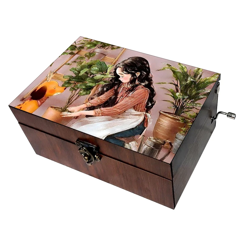 جعبه موزیکال مدل دخترانه کد B649 