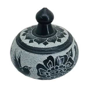 قندان سنگی طرح طنابی کد FSP520