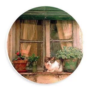  دیوارکوب طرح گربه پشت پنجره مدل wtb725