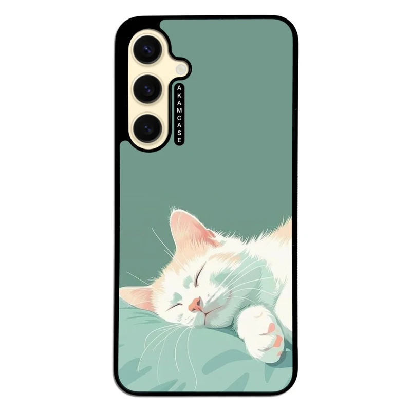 کاور آکام مدل AMC-WSGS24FE-CATS-24 مناسب برای گوشی موبایل سامسونگ Galaxy S24 FE