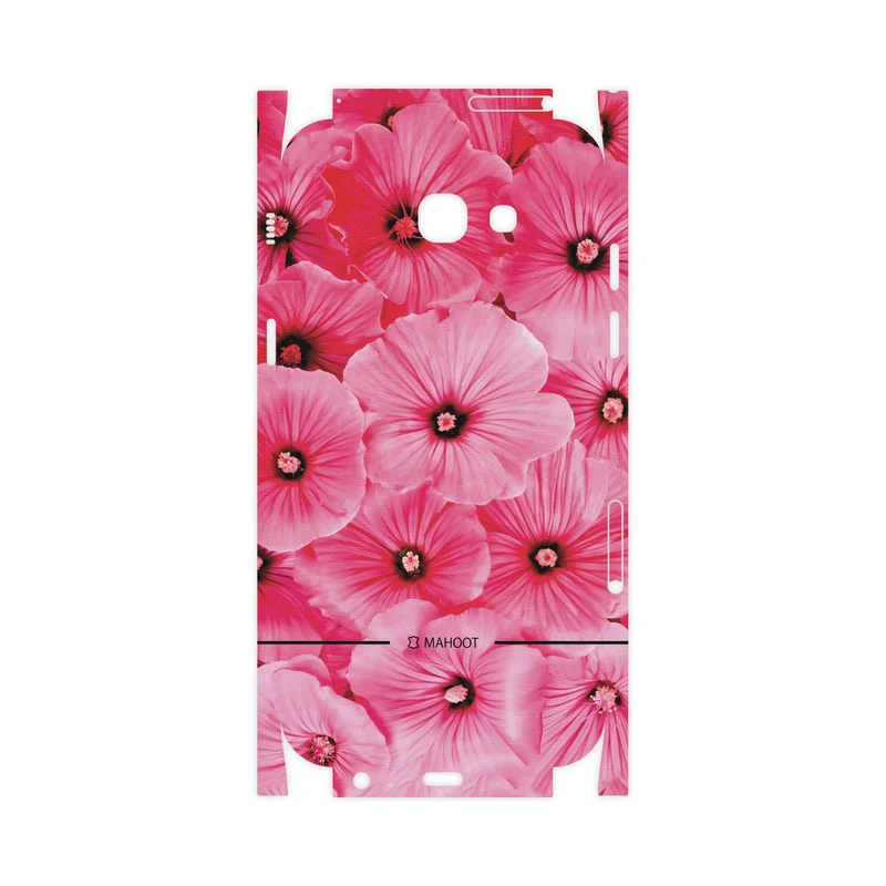 برچسب پوششی ماهوت مدل Pink-Flower-FullSkin مناسب برای گوشی موبایل سامسونگ Galaxy A7 2017