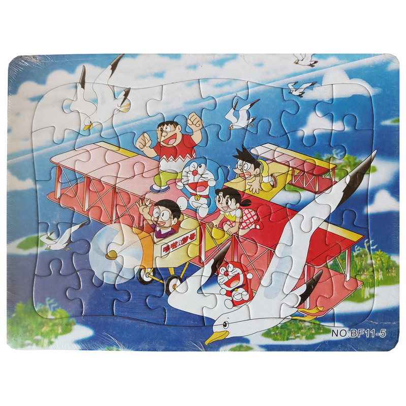پازل 40 تکه مدل مقوایی طرح DORAEMON