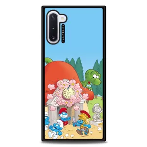 AKAM AMC-WSGN10-SMURFS-6 Cover For Samsung Galaxy Note 10