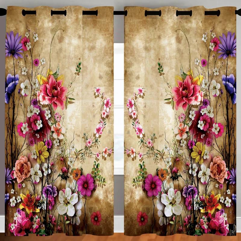 پرده رنس مدل C31-50826 سایز 290x140 سانتی متر