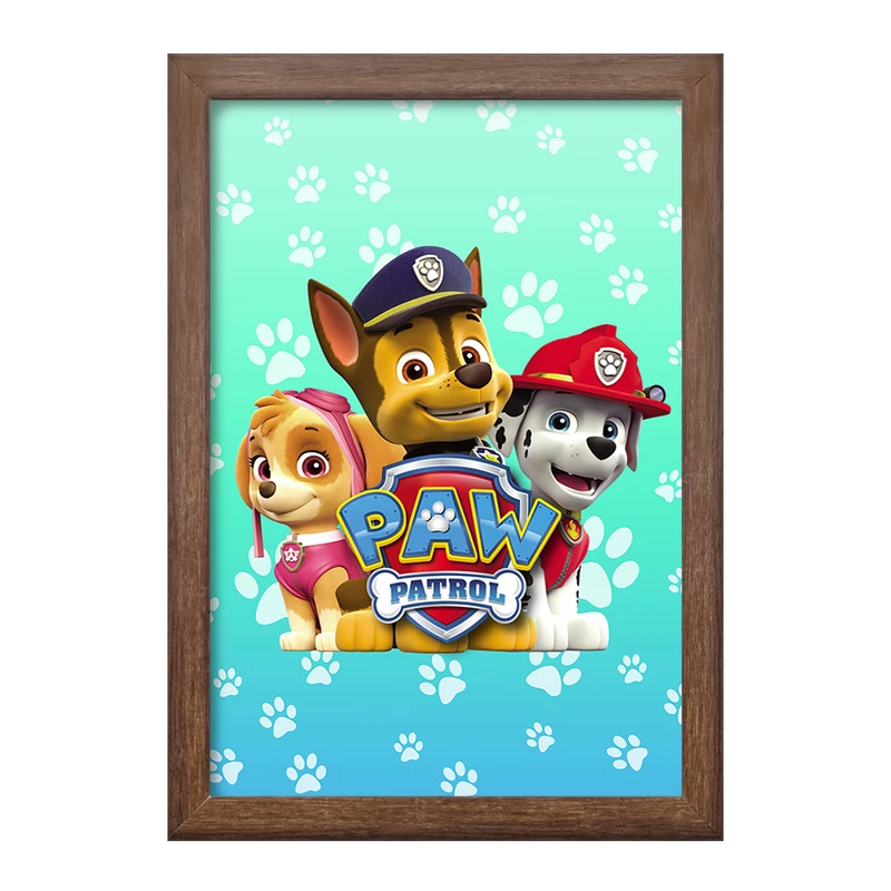 تابلو خندالو طرح انیمیشن سگ های نگهبان کد 26938