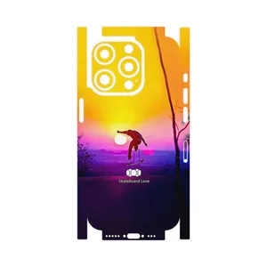 MAHOOT Skateboard-FullSkin Cover Sticker for Apple iPhone 15 Pro