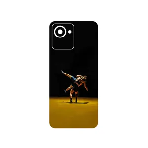 MAHOOT Wrestling Cover Sticker for Realme C30s