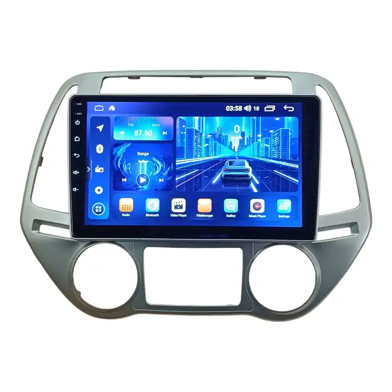 پخش کننده تصویری خودرو مدل اندروید Golden24 مناسب برای هیوندای i20