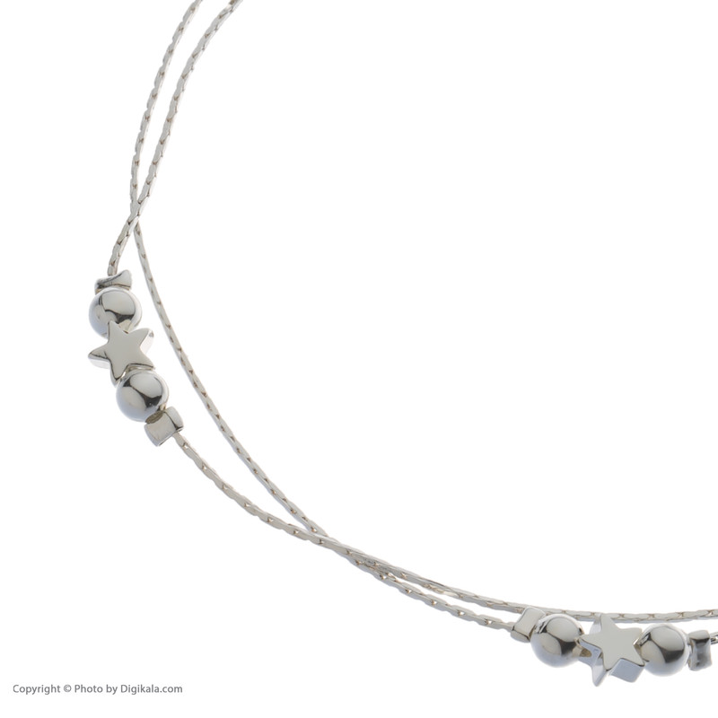 پابند نقره زنانه شهر جواهر مدل SJ-GAN009