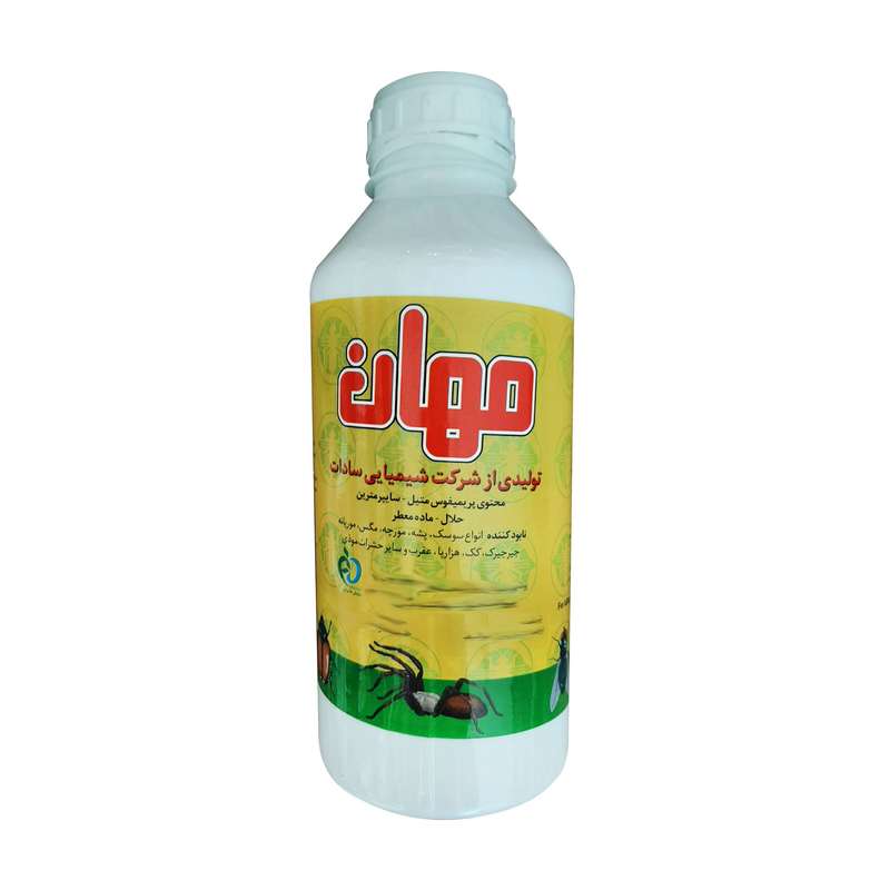 حشره کش و مایع مهان مدل KK6 حجم 1 لیتر
