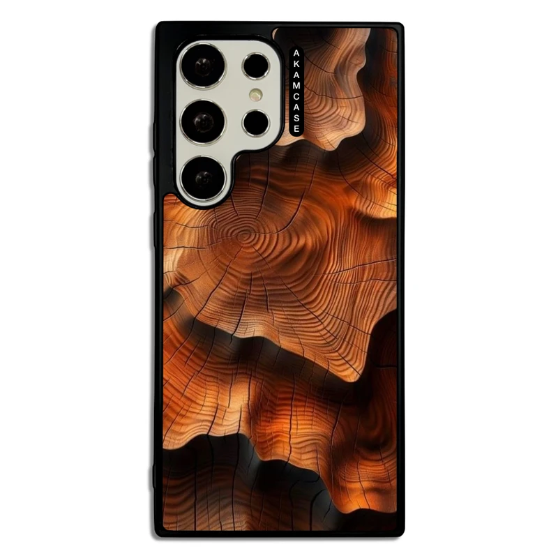 کاور آکام مدل AMC-WSGS23U-WOOD-9 مناسب برای گوشی موبایل سامسونگ Galaxy S23 Ultra