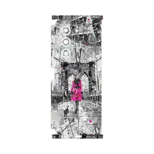 MAHOOT Collage of Catwalk Bridge-FullSkin Cover Sticker for Samsung Galaxy Z Fold 5