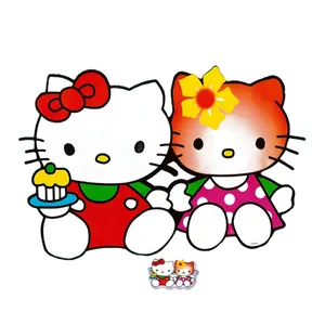 استیکر دیواری کودک طرح کیتی مدل CT