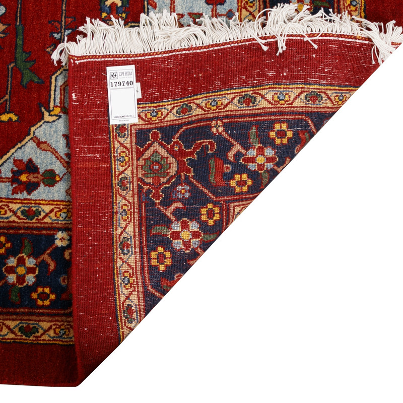 فرش دستباف چهار متری سی پرشیا کد 179740 زمینه لاکی